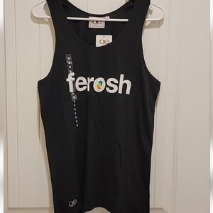 QUEER EYE | ferosh Black Tank Top 🏳️‍🌈